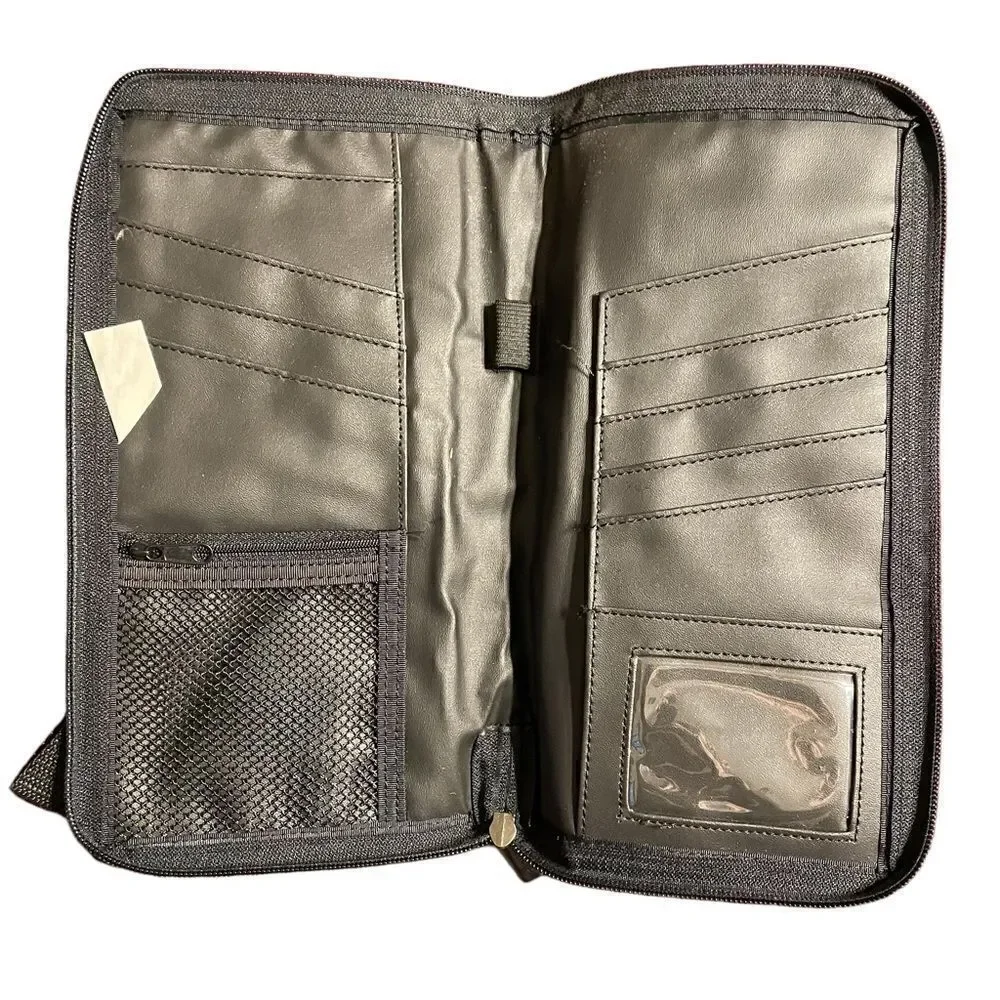 American Tourister Black Travel Document Holder
